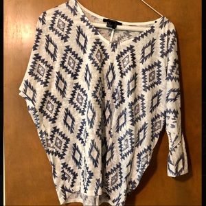 Forever 21 Aztec print top